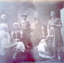 Cast of a play