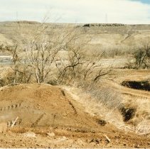 View NE across grade of Golden & S. Platte RR