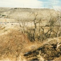 View NE across grade of Golden & S. Platte RR