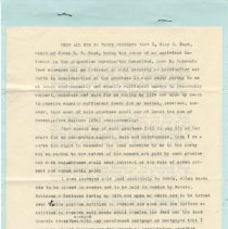 Deed of Mary E. Boyd, 1922