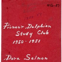 PDSC Booklet 1950-1951 cover