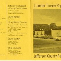 Trezise Library brochure & dedication program 1970