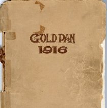 Yearbook, Gold Pan, 1916
