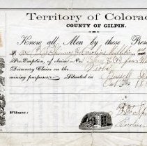 Viola Lode Claim, 1864