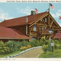 Postcard: Pa-Ha-Ska Tepee, Buffalo Bill Museum