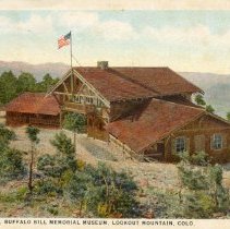 Postcard: Pahaska Tepee, Buffalo Bill Museum