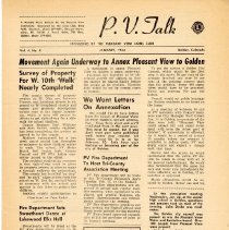 News Bulletin P.V. Talk, 1964