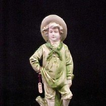 Porcelain Figurine of a Boy
