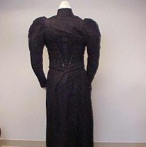 Black Taffeta Dress