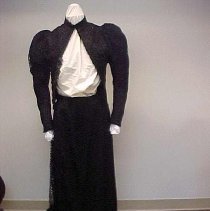 Black Taffeta Dress