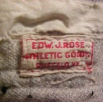 Stedman Baseball Uniform