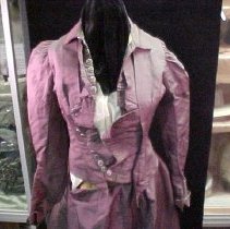 Taupe Blouse and Skirt