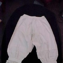 Two Pairs of White Bloomers