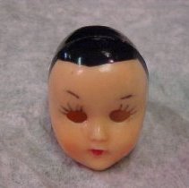 Plastic Native American Doll