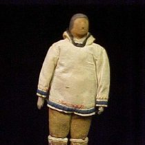 Wooden Native American Doll