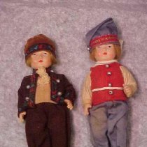 Two Celluloid Dolls