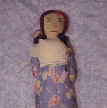 Cloth Doll with Baby