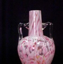 Glass Whimsy-Type Floral Vase