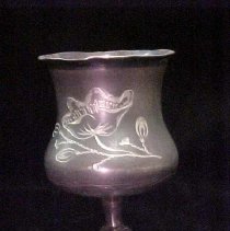 Silver Plated Pitcher and Cup