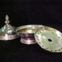 Silver Butter Dish