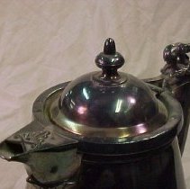 Silver Ice Water Pitcher