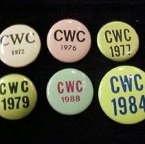 Six Chautauqua Women's Club Pins