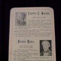 Progressive Chautauqua Cards