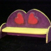 Twenty Pieces of Dollhouse Furniture