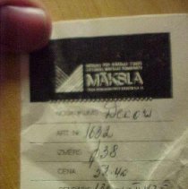 Wooden Plate or "Riga."