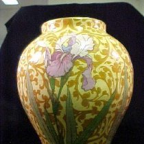 A Large Whiteware Vase