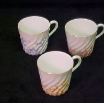 Porcelain Cups and Saucers