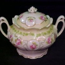 Ornate Porcelain Sugar Bowl