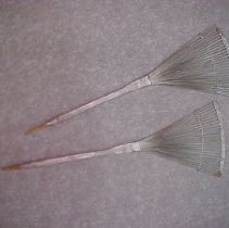 Two Bamboo Fan Frames