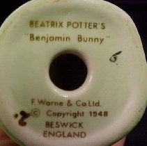 Five Beatrix Potter Figurines