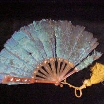 Peacock Feather Fan