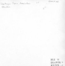 Chautauqua Opera Association Members