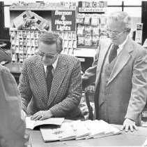 Tom Smith in Bookstore