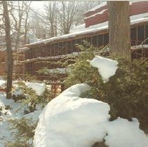 Construction on Rear of Amphitheater