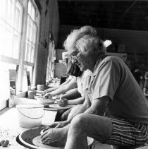 James Schuff at Potters' Wheel