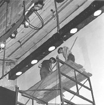 Workers on Scaffolding