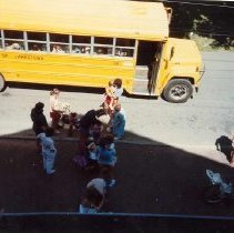Arrival of School Bus
