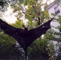 Bat Statue