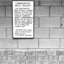 Commemorative Bricks