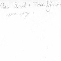 Bird & Tree Garden Club Flower Show