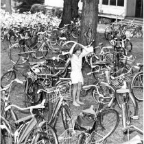 Bicycles at the Girls Clubhouse