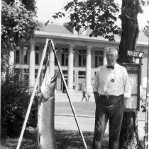 Wellman Bates with Muskie