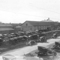 Automobiles Parked at Chautauqua Garage