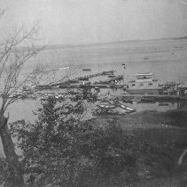 Boat Dock in Front of Athenaeum Hotel