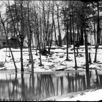 Higgins Hall in Winter