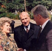 President Clinton with Brattons